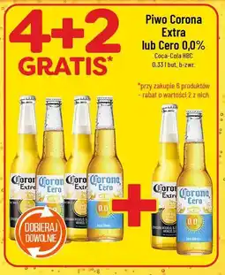 Polomarket Piwo Corona Extra lub Cero 0,0% oferta