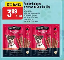 Polomarket Paluszki mięsne z wołowiną Dog the King oferta