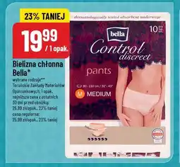 Polomarket Bielizna chłonna Bella Control Discreet Pants Medium oferta