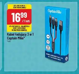 Polomarket Kabel ładujący 3 w 1 Captain Mike oferta