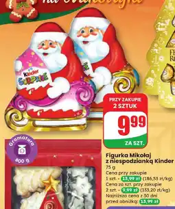 Dino Figurka Mikołaj z niespodzianką Kinder oferta