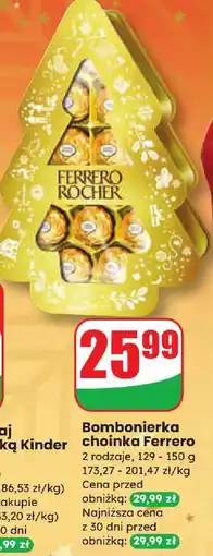 Dino Bombonierka choinka Ferrero oferta