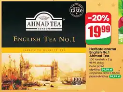 Dino Herbata czarna English No.1 Ahmad Tea oferta