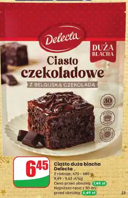 Dino Ciasto duża blacha czekoladowe Delecta oferta
