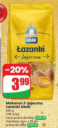 Dino Makaron 2-jajeczny łazanki Abak oferta