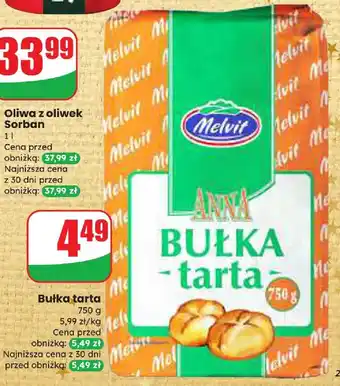 Dino Bułka tarta Melvit oferta