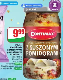 Dino Filety śledziowe z suszonymi pomidorami Contimax oferta
