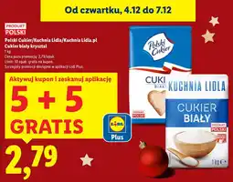 Lidl Cukier Polski Cukier/Kuchnia Lidla/Kuchnia Lidla.pl Cukier biały kryształat oferta