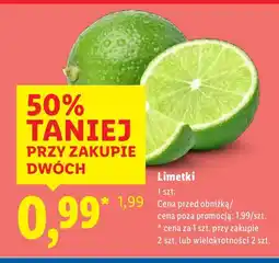 Lidl Limetki Lidl oferta