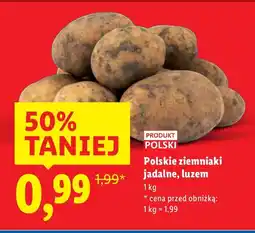 Lidl Polskie ziemniaki jadalne, luzem Lidl oferta