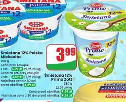 Dino Śmietanka 12% Primo Zott oferta