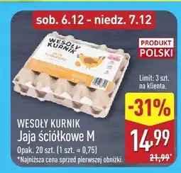 ALDI Jaja ściółkowe M Wesoły Kurnik WESOŁY KURNIK oferta