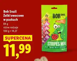 Lidl Żelki owocowe w paskach Bob Snail oferta