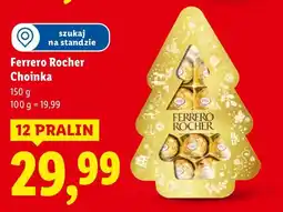 Lidl Praliny Ferrero Rocher Choinka oferta