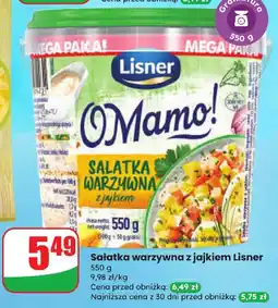 Dino Sałatka warzywna z jajkiem Lisner Mamo oferta