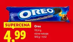 Lidl Ciastka Oreo różne rodzaje oferta