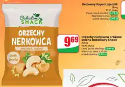Dino Orzechy nerkowca prażone solone Bakaliowy Snack 200 g oferta