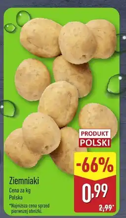 ALDI Ziemniaki Aldi oferta