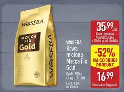 ALDI Kawa mielona Mocca Fix Gold WOSEBA oferta