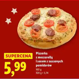 Lidl Pizzerka z mozzarellą i sosem z suszonych pomidorów Lidl oferta
