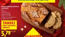 Lidl Chleb Bochen rustykalny wypiekany na kamieniu Lidl oferta