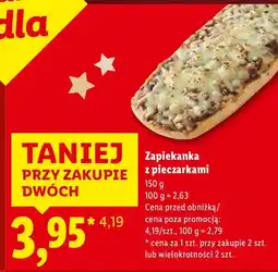 Lidl Zapiekanka z pieczarkami Lidl oferta