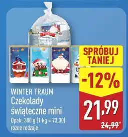 ALDI Czekolady świąteczne mini WINTER TRAUM oferta