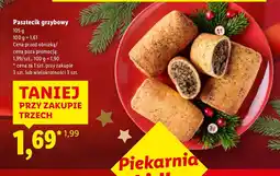 Lidl Pasztecik grzybowy Lidl oferta