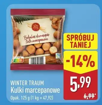ALDI Kulki marcepanowe WINTER TRAUM oferta