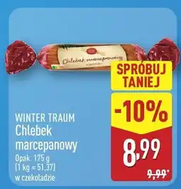 ALDI Czekolada Chlebek marcepanowy WINTER TRAUM oferta