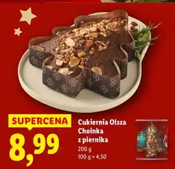Lidl Cukiernia Olsza Choinka z piernika oferta