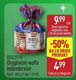 ALDI BISCOTTO Oryginalne wafle holenderskie oferta
