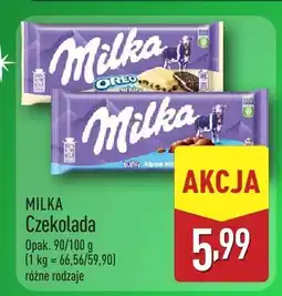 ALDI Czekolada MILKA Oreo oferta
