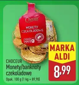 ALDI CHOCEUR Monety/banknoty czekoladowe oferta