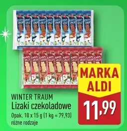 ALDI WINTER TRAUM Lizaki czekoladowe oferta