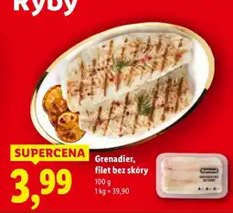Lidl Grenadier, filet bez skóry Lidl oferta