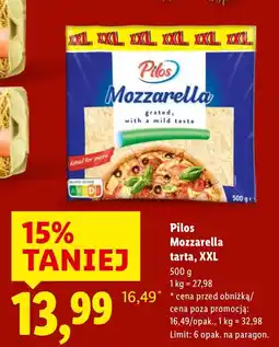 Lidl Mozzarella tarta, XXL Pilos oferta