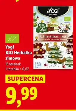 Lidl Herbata Yogi BIO zimowa oferta