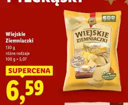 Lidl Chipsy Wiejskie Ziemniaczki oferta