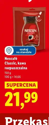 Lidl Kawa Nescafé Classic rozpuszczalna oferta