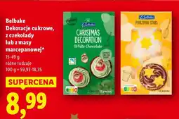 Lidl Belbake Dekoracje cukrowe, z czekolady lub z masy marcepanowej oferta