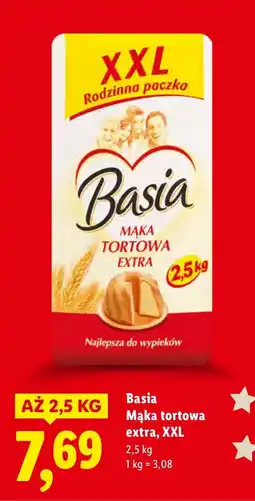 Lidl Mąka tortowa extra, XXL Basia oferta