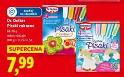Lidl Pisaki cukrowe Dr. Oetker oferta