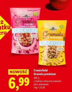 Lidl Granola premium Crownfield oferta