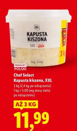 Lidl Kapusta kiszona, XXL Chef Select oferta