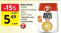 Intermarche Bake Rolls 7 DAYS wybrane rodzaje oferta