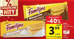 Intermarche Wafle Klasyczne FAMILIJNE wybrane rodzaje oferta