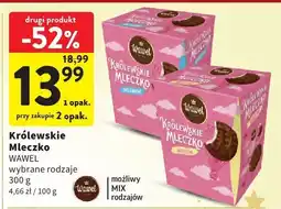 Intermarche Czekolada Królewskie Mleczko WAWEL wybrane rodzaje oferta