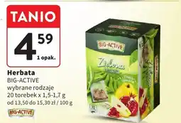 Intermarche Herbata BIG-ACTIVE wybrane rodzaje oferta