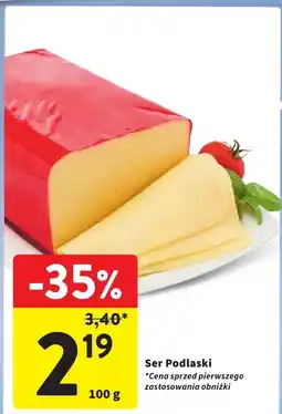 Intermarche Ser Podlaski 100 g Intermarche oferta